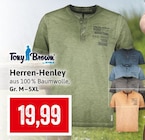 Herren-Henley im Angebot bei Kaufhaus Stolz in Kiel Herren-Henley Angebote von Tony Brown bei Kaufhaus Stolz Kiel für 19,99 €