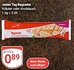 GLOBUS Pölzig - Baguette Kräuter oder Knoblauch Angebot im Prospekt Baguette Kräuter oder Knoblauch bei GLOBUS im Pölzig Prospekt für 0,89 €