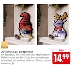 Christmas LED Spiegelfigur Gnome Angebote bei E center Rastatt für 14,99 €
