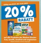 20% RABATT von Klosterfrau, taxofit, sinulind, anginetten im aktuellen V-Markt Prospekt für 