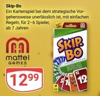 Skip-Bo Angebote von Mattel Games bei GLOBUS Gera für 12,99 €