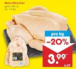 Mais-Hähnchen Angebote bei Netto Marken-Discount Moers für 3,99 €