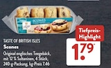 Scones Angebote von British bei ALDI SÜD Baden-Baden für 1,79 €