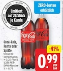 Coca-Cola bei WEZ im Prospekt "" für 0,99 €