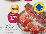 Jamón Serrano bei tegut im Erlangen Prospekt für 1,99 €