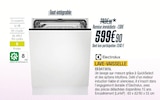 Lave-vaisselle - ELECTROLUX - Proxi Confort à Nantes Lave-vaisselle - ELECTROLUX en promo chez Proxi Confort Nantes à 599,90 €