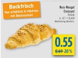 Nuss-Nougat Croissant im Angebot bei diska in Dresden Nuss-Nougat Croissant Angebote bei diska Dresden für 0,55 €