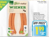 Wiener Würstchen von EDEKA Bio für 1,99 € bei E center im Angebot Wiener Würstchen von EDEKA Bio im aktuellen E center Prospekt