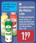 Bio-Matcha-Latte Klassik von Asia Green Garden im aktuellen ALDI Nord Prospekt