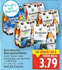 Bierspezialitäten von Krombacher für 3,79 € bei E center im Angebot Bierspezialitäten von Krombacher im aktuellen E center Prospekt