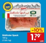 Aktuelles Südtiroler Speck Angebot bei Netto Marken-Discount in Ludwigshafen (Rhein) ab 1,79 €