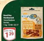 Hundesnack Angebote von Good Boy bei GLOBUS Neustadt für 1,39 €