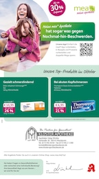 mea - meine apotheke Prospekt für Hinterer Hessenhof mit 4 Seiten mea - meine apotheke Prospekt für Hinterer Hessenhof: "Unsere Oktober-Angebote", 4 Seiten, 01.10.2025 - 31.10.2025