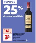 BORDEAUX AOP - Baron de Lestac dans le catalogue Auchan Supermarché