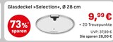 Topf im EDEKA Prospekt Glasdeckel »Selection« im aktuellen EDEKA Prospekt für 9,99 €