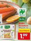 Naturland im Netto Marken-Discount Prospekt Dinkelbrot von BioBio im aktuellen Netto Marken-Discount Prospekt für 1,99 €