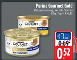Gourmet Gold Feine Pastete Angebote von Purina bei Marktkauf Schwäbisch Gmünd für 0,52 €
