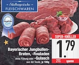 Bayerischer Jungbullen-Braten bei EDEKA im Prospekt "" für 1,79 €