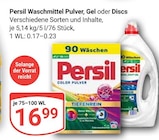 Waschmittel Pulver, Gel oder Discs im Angebot bei GLOBUS in Neustadt Waschmittel Pulver, Gel oder Discs Angebote von Persil bei GLOBUS Neustadt für 16,99 €