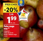 Promo Poire rouge vrac à 1,99 € dans le catalogue Lidl à Saint-Louis