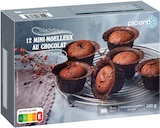 12 mini-moelleux au chocolat - Picard en promo chez Picard 12 mini-moelleux au chocolat - Picard dans le catalogue Picard