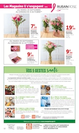 Offre Fleurs dans le catalogue U Express du moment à la page 12
