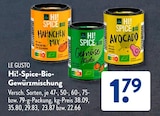 Hi!-Spice-Bio-Gewürzmischung im Angebot bei ALDI SÜD in Erftstadt Hi!-Spice-Bio-Gewürzmischung Angebote von LE GUSTO bei ALDI SÜD Erftstadt für 1,79 €