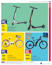 Offre Panier Vélo dans le catalogue Carrefour du moment à la page 45