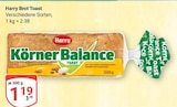 Aktuelles Körner Balance Toast Angebot bei GLOBUS in Braunschweig ab 1,19 €