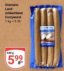 Currywurst im Angebot bei GLOBUS in Braunschweig Currywurst Angebote von Gramann Landschlachterei bei GLOBUS Braunschweig für 5,99 €