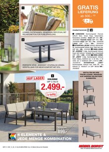 Gartenmöbel im Möbel Borst Prospekt "GARTENMÖBELMarkt" mit 20 Seiten (Ulm)