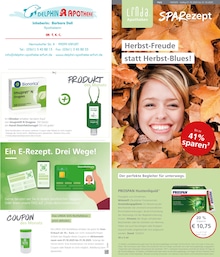 LINDA Premiumapotheke Prospekt für Erfurt mit 3 Seiten LINDA Premiumapotheke Prospekt für Erfurt: "Aktuelle Angebote", 3 Seiten, 01.10.2025 - 31.10.2025