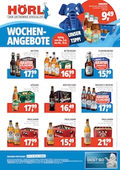 Getränke Hörl Getränkemärkte Prospekt der aktuellen Woche mit 4 Seiten, gültig von 06.08.2026 bis 12.08.2026, in Dasing und Umgebung Aktueller Getränke Hörl Getränkemärkte Prospekt in Dasing und Umgebung, "HÖRL. DER GETRÄNKE SPEZIALIST" mit 4 Seiten, 06.08.2026 - 12.08.2026