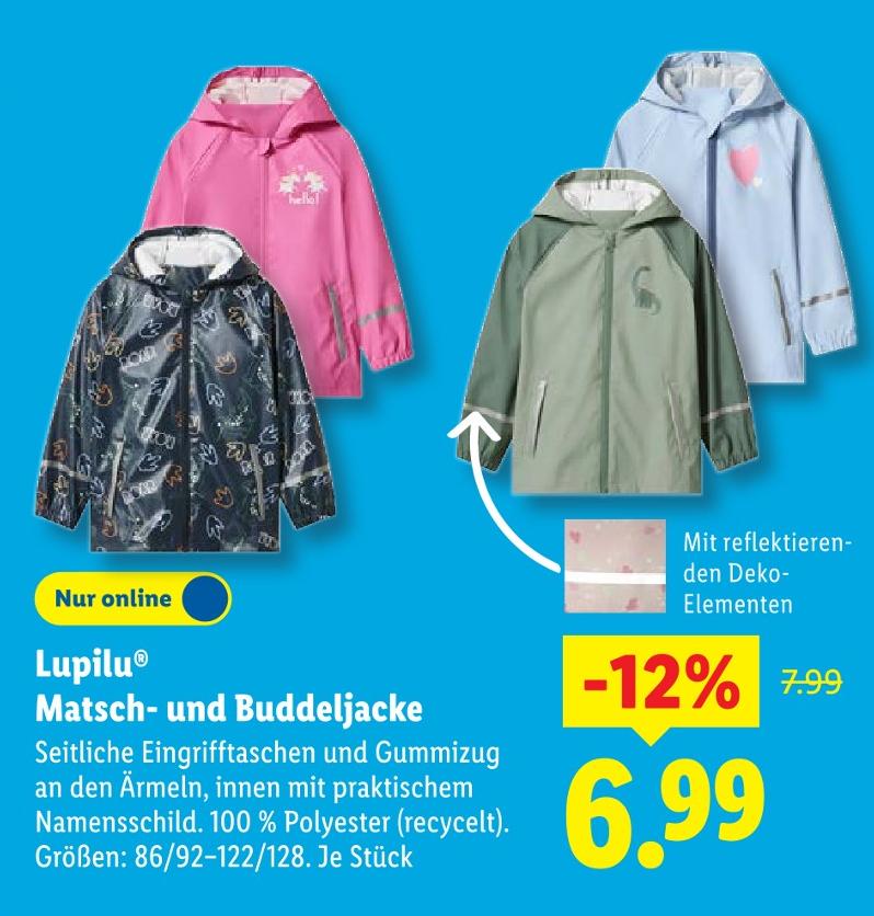 Matsch- und Buddeljacke