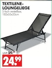 TEXTILENE-LOUNGELIEGE bei Wreesmann im Leuna Prospekt für 24,99 €