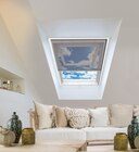 Moustiquaire plissée 130x160 cm pour fenêtre de toit dans le catalogue Brico Dépôt