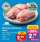 Aktuelle Hähnchen Angebote bei Netto Marken-Discount in Heilbronn Aktuelles Hähnchen-Oberkeulen-steaks Angebot bei Netto Marken-Discount in Heilbronn ab 2,79 €