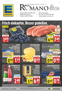 Aktueller EDEKA Prospekt "Aktuelle Angebote" für Köln Aktueller EDEKA Prospekt für Köln mit Seiten