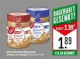 Marktkauf Notzingen - Erdnusscreme crunchy Angebot im Prospekt Erdnusscreme crunchy bei Marktkauf im Notzingen Prospekt für 1,89 €
