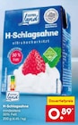 H-Schlagsahne Angebote von Gutes Land bei Netto Marken-Discount Lutherstadt Wittenberg für 0,89 €