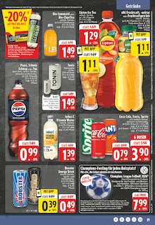 Coca Cola im E center Prospekt "Aktuelle Angebote" mit 30 Seiten (Kaarst)