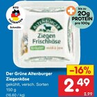 Ziegenkäse im Angebot bei Netto Marken-Discount in Freital Ziegenkäse Angebote von Der Grüne Altenburger bei Netto Marken-Discount Freital für 2,49 €