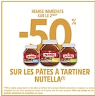 -50% remise immédiate sur le 2ème sur les pâtes à tartiner NUTELLA - NUTELLA - Intermarché Super à Aix-en-Provence -50% remise immédiate sur le 2ème sur les pâtes à tartiner NUTELLA - NUTELLA en promo chez Intermarché Super Aix-en-Provence