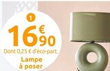 Lampe à poser Doonust dans le catalogue Mr.Bricolage