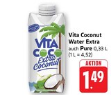 Water Extra Angebote von Vita Coco bei E center Neu-Ulm für 1,49 €
