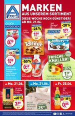 ALDI Nord Prospekt für Bremen mit 41 Seiten ALDI Nord Prospekt für Bremen: "ALDI. Jeden Tag besonders - einfach ALDI.", 41 Seiten, 21.06.2021 - 26.06.2021