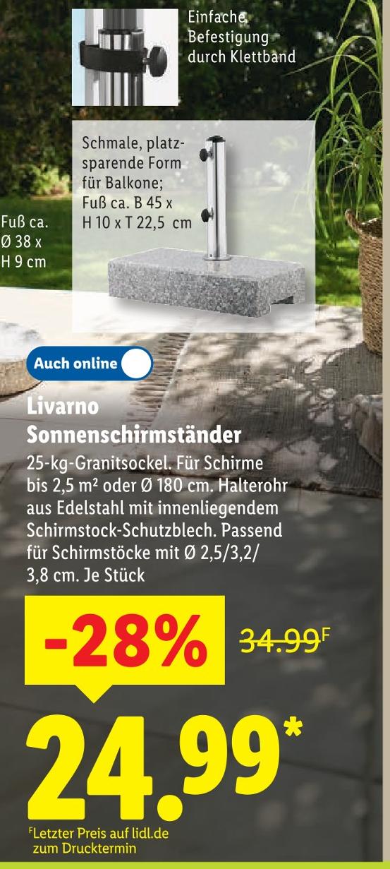 Sonnenschirmständer