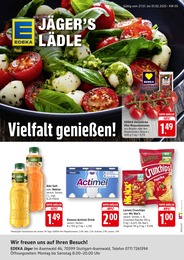 EDEKA Prospekt für Stuttgart: "Aktuelle Angebote", 8 Seiten, 27.01.2025 - 01.02.2025