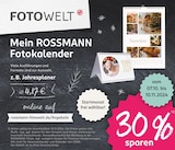 Fotokalender Angebote von Rossmann Fotowelt bei Rossmann Delmenhorst für 4,17 €