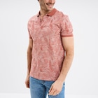 Polo droit manches courtes coton vieux rose homme dans le catalogue La Halle